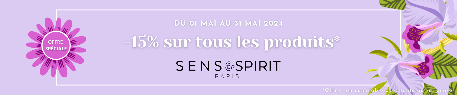 Bannière promo Sens&amp;Spirit