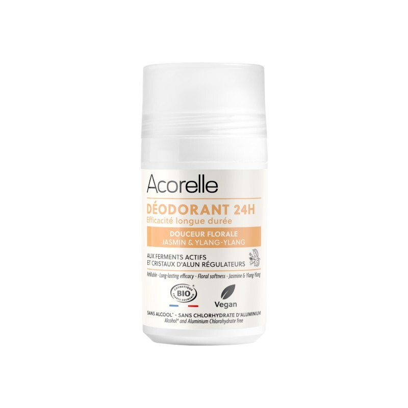 64160 Déodorant Roll-On 24h Douceur Florale 50 ml - Acorelle