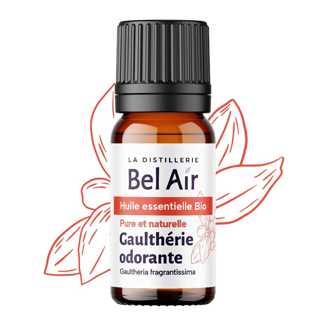 75016  HE GAULTHERIE ODORANTE BIO 10ML - BELAIR