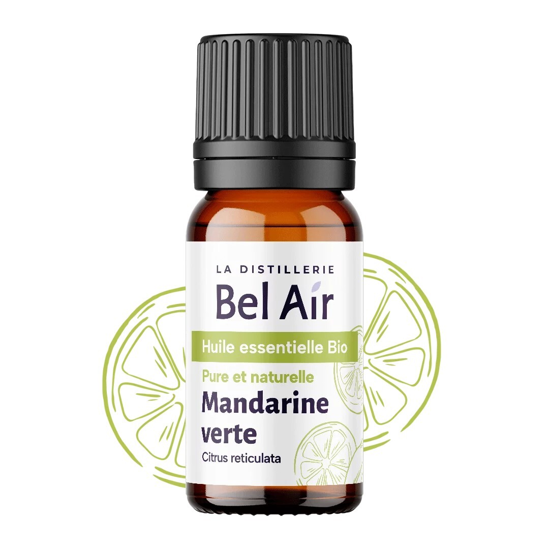 75022  HE MANDARINE VERTE BIO 10ML - BELAIR