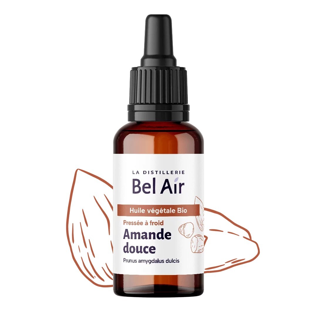 75050  HUILE VEGETALE AMANDE DOUCE BIO 50ML - BELAIR