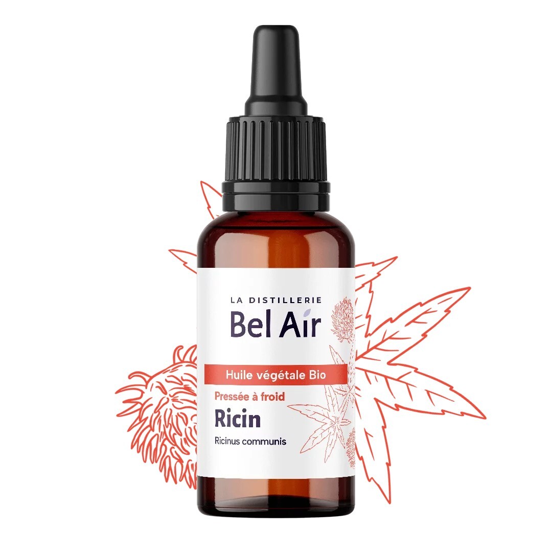 75054  HUILE VEGETALE RICIN BIO 50ML – BELAIR