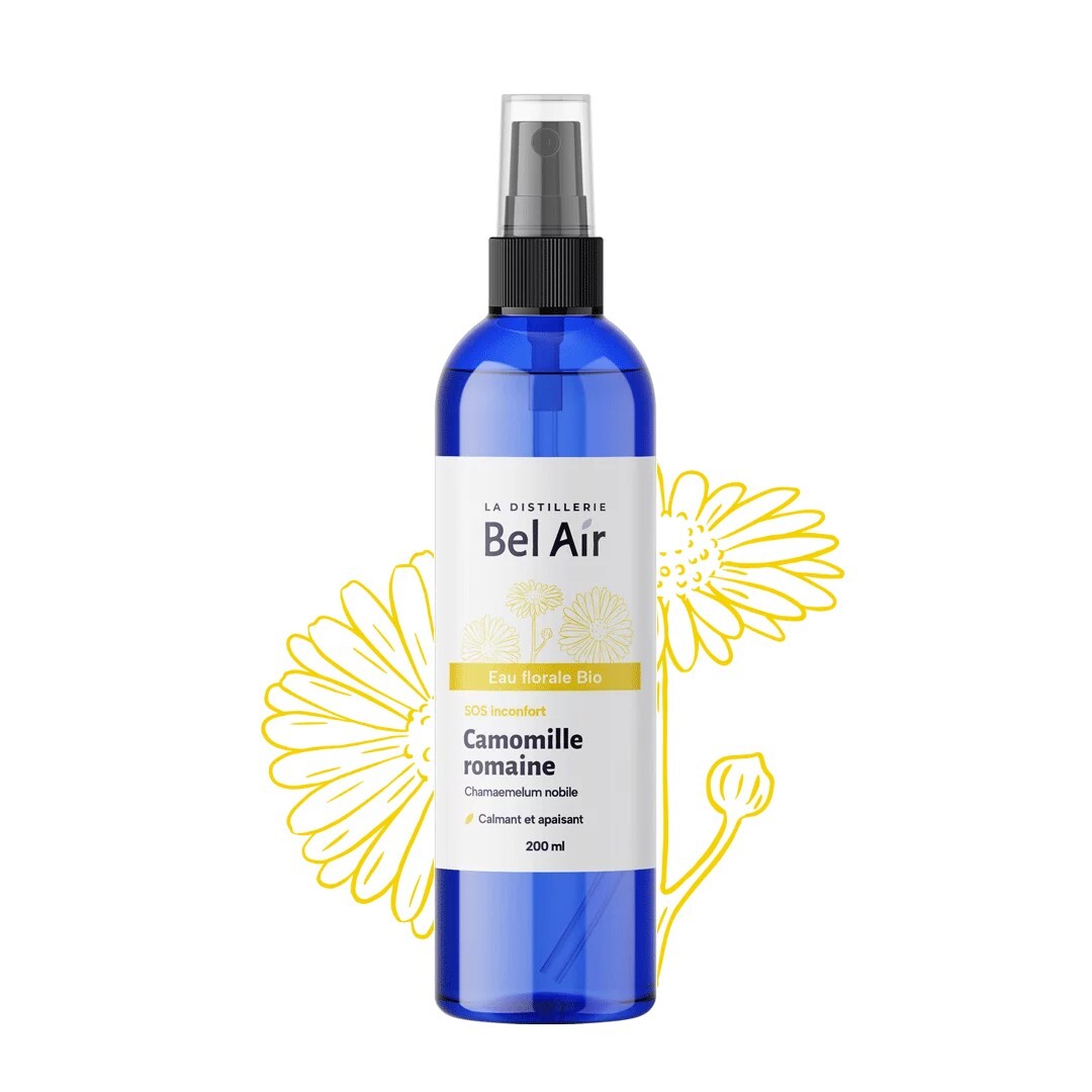 75102  EAU FLORALE CAMOMILLE ROMAINE BIO 200ML - BELAIR