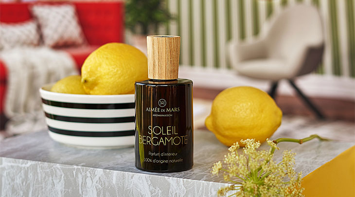 Parfum intérieur spray soleil bergamote